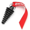 Motorcycle Muffler Exhaust Plug REMOVE BEFORE FLIGHT Ribbon Keychain