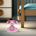 thumbnail image 4 of Kids LED Telephone Toy Pretend Play Telephone Retro Landline Toy Phone to Boost Communication Skills and Language Development, 4 of 9