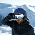 thumbnail image 4 of Uvex Instinct visor - Adjustable Ski & Snowboard Helmet with Integrated Visor for Women & Men - Navy Matte - Medium, 4 of 9