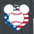 thumbnail image 3 of Disney - Americana - Mickey Baseball Flag Diamond - Adult Short Sleeve Graphic T-Shirt, 3 of 5