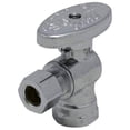 thumbnail image 2 of Proflo Pfxqat22c 3/8" X 3/8" Quarter Turn Angle Valve - Chrome, 2 of 2