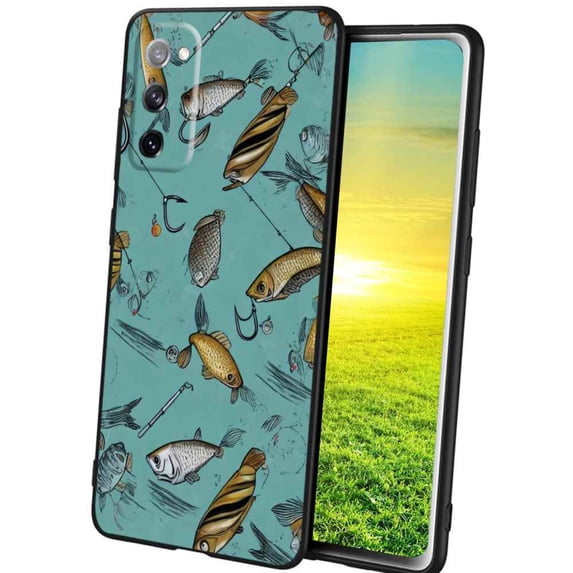 Compatible with Samsung Galaxy A02S(US Model) Phone Case, Fishing-550 Case Silicone Protective for Teen Girl Boy Case for Samsung Galaxy A02S(US Model)