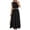 Black, variant on 2 Piece Sets for Women Summer Fashion Cotton Sleeveless Crop Top Long Maxi Skirt Set with Pockets 2026 M