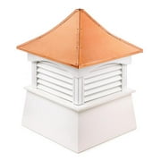 Good Directions 2118CV 18 in. Square x 24 in. High Coventry Vinyl Cupola