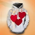 thumbnail image 3 of Sudadera con capucha con estampado 3D de pareja feliz día de San Valentín para hombres y niños, sudaderas con capucha de moda Streettear, ropa para amantes de Harajuku, tops, 3 of 5