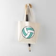 thumbnail image 5 of CafePress - Volleyball Belly Tote Bag - Unisex Canvas Tote Bag, Beige, 1-Piece, 5 of 7