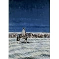 thumbnail image 2 of Carranza, Fernando Romero 24x32 White Modern Wood Framed Museum Art Print Titled - The Night, 2 of 4