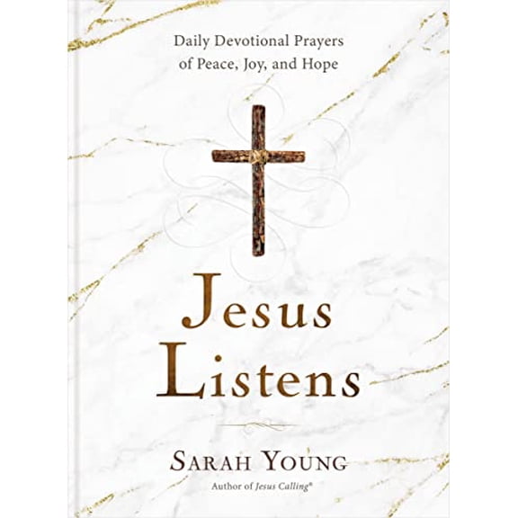 Pre-Owned Jesus Listens: Daily Devotional Prayers of Peace, Joy, and Hope (A 365-Day Prayer Book) – The Perfect Christian New Year's Resolution Gift