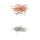 thumbnail image 1 of 100x tubo curvo codo de cobre espaciador de fideos sueltas joyería que hace artesanía, 1 of 9