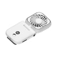 thumbnail image 2 of Ventilador portátil Ventilador pequeño Ventilador personal Ventilador de mano para acampar Interior Exterior Viajes Blanco, 2 of 9