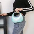 thumbnail image 4 of Bolso de media luna de acrílico para mujer Bolso de hombro de media luna de mármol Bolso hobo Bolso con asa superior, 4 of 7