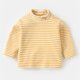 thumbnail image 2 of Gibobby Blusas Para Niñoses Niños niños pequeños bebés niños niñas manga larga a rayas blusa de dibujos animados Tops pulóver trajes ropa(Amarillo, 18-24 Meses), 2 of 3
