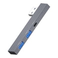 thumbnail image 3 of Xuanheng Concentrateur USB 3.0 Compact 3 Ports Adaptateur USB Portable pour Clé USB de PC Clavier USB3.0 USB2.0 Type C, 3 of 8