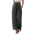 thumbnail image 1 of Women Pants Bell Bottoms Multi Colored Slim Trousers Ladies Work Leggings, 1 of 5