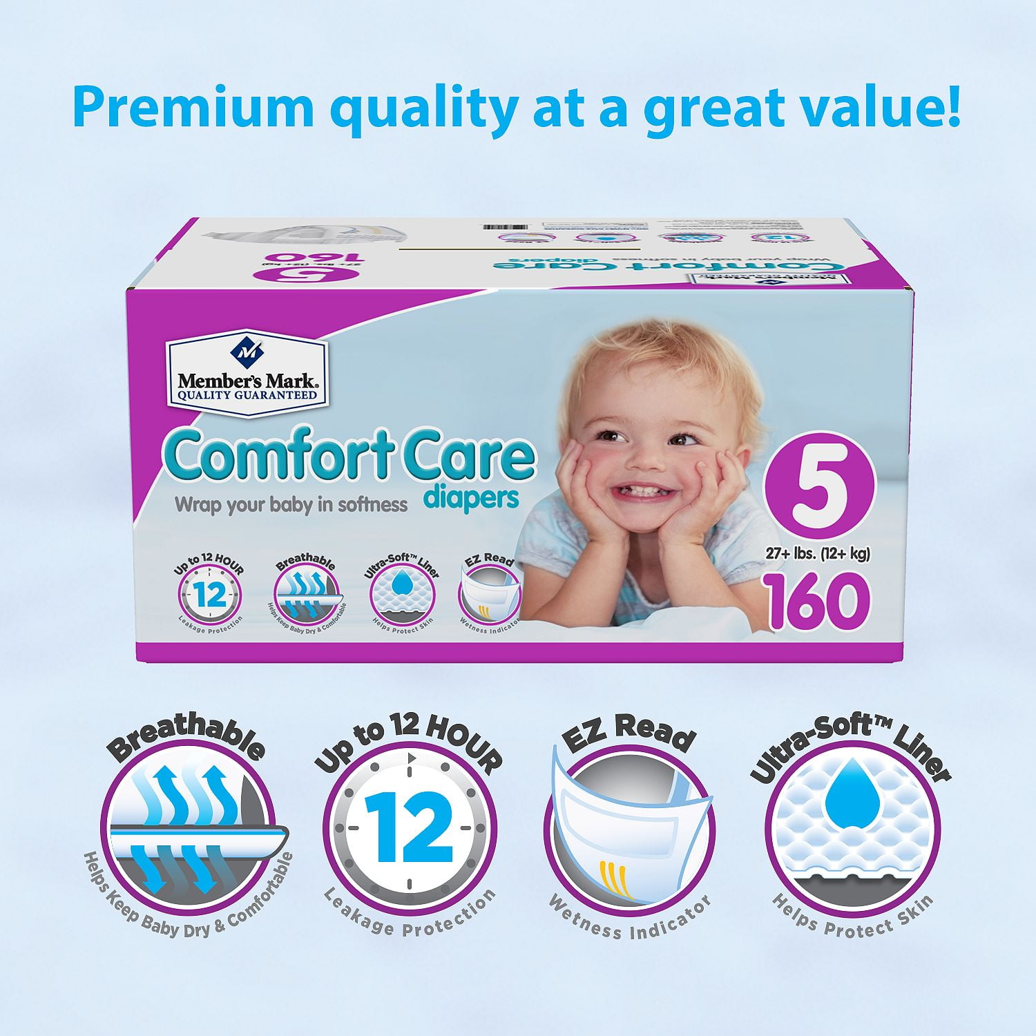 Comfort care diapers size cheap 1