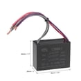 thumbnail image 3 of Capacitor de ventilador de techo CBB61 Uxcell 4.5/6/5uF 350V AC 5 cables, paquete de 1, 3 of 7