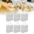 thumbnail image 1 of Bolsas De Regalo Transparentes, Bolsas Prácticas Multifuncionales De Gran Capacidad Para Papel De Regalo De PVC Para Dulces, 1 of 7
