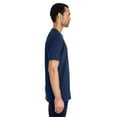 thumbnail image 2 of JustBlanks Men's Short Sleeve Hammer T-Shirt Taped neck and shoulders T-Shirt 100% Combed Cotton T-Shirt Crewneck Tee for Men - SPORT DARK NAVY - 4X-Large, 2 of 3