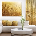 thumbnail image 1 of Champ de Blé Doré - Grand Paysage sur Toile, 1 of 4