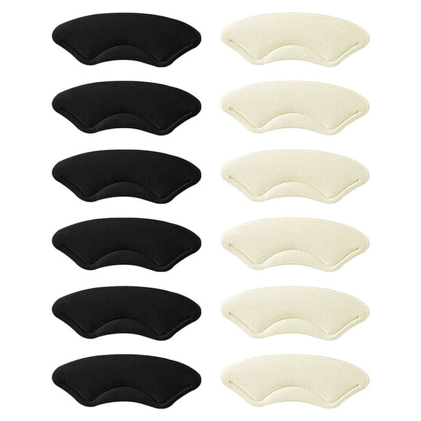 pares de almohadillas autoadhesivas para el talón, cómodas plantillas para el talón y forros para tacones altos.