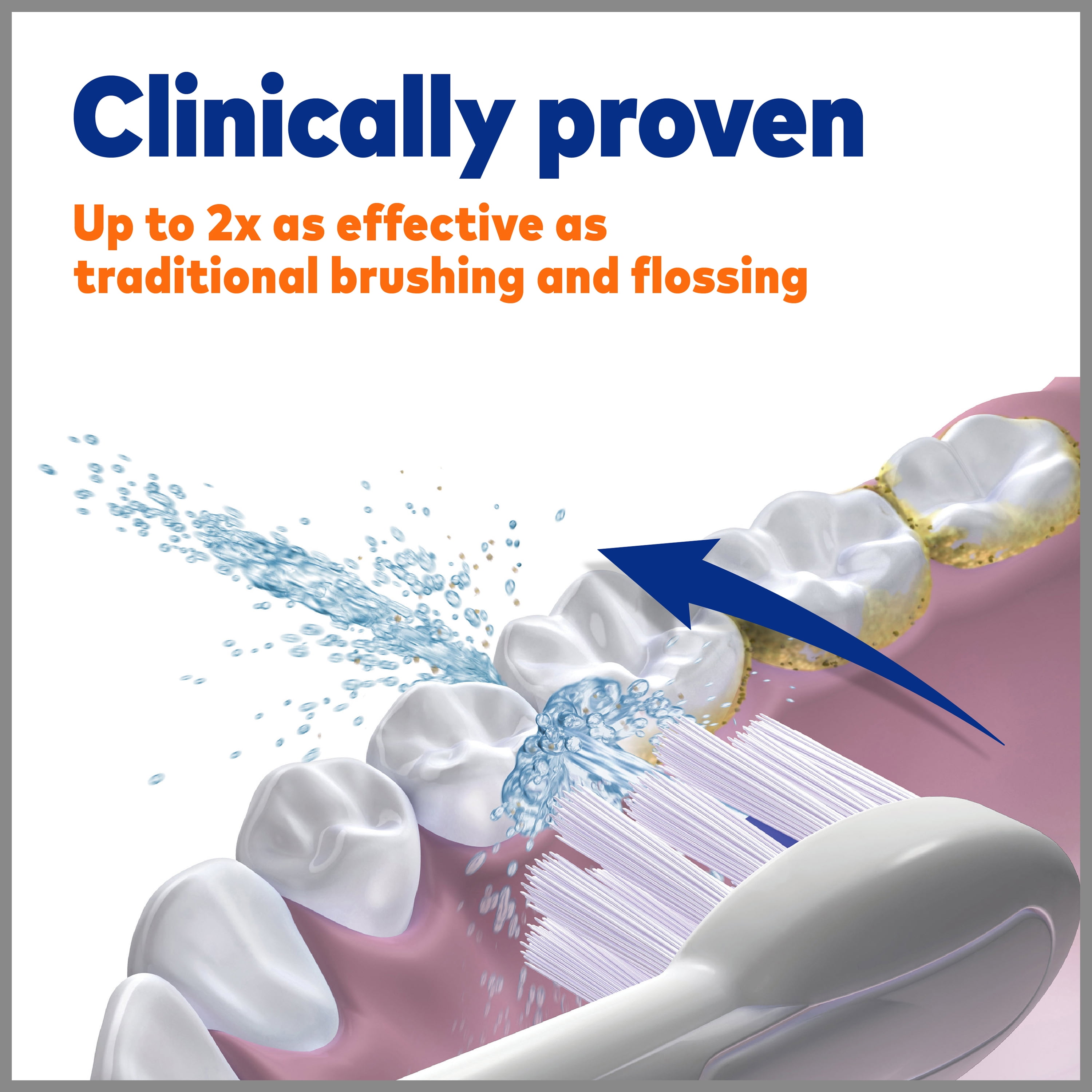 sonicare electric toothbrush with water flosser