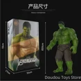thumbnail image 4 of Figuras de anime de Marvel de 55 cm de gran tamaño, personajes de acción de Hulk, adornos de escritorio, modelo de colección para niños, juguetes, regalo de Navidad para niños, 4 of 5