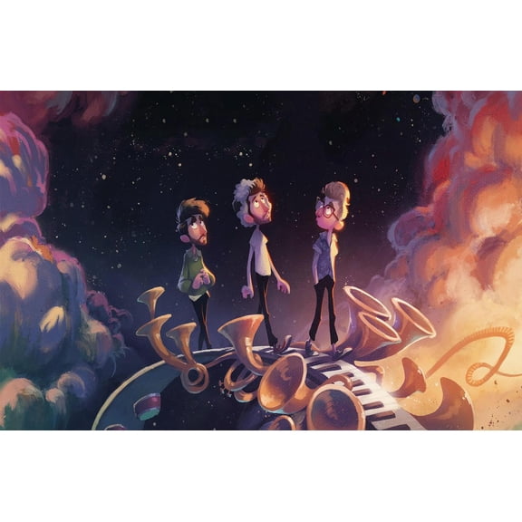 AJR The Click Poster 12x18inch (30x46cm) poster, perfect for any room! Frameless art Wall Art Gift