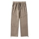 thumbnail image 2 of Pantalones largos de lana para hombre, moda, gruesos, sólidos, informales, cintura elástica, bolsillos, pantalones cargo para hombre, 2 of 9