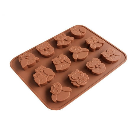 

Veki Cake For Chocolate Jelly Round Shape Holes Silicone Soap Cake Mould Food Makers for Teens