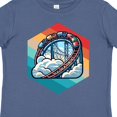 thumbnail image 4 of Inktastic Roller Coaster Vintage Fan Retro Boys or Girls Toddler T-Shirt, 4 of 5