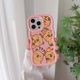 thumbnail image 3 of Bonita funda de teléfono Capybara para IPhone 15 14 13 12 11 Pro Max XR XS X 7 8 Plus SE20 Color caramelo funda trasera suave de TPU, 3 of 5