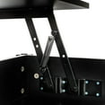 thumbnail image 5 of Coffee Table with Hidden Compartment, Wooden Lift Top Coffee Table, Living Room Tables, Black, 5 of 9