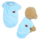 thumbnail image 1 of Ropa de invierno suave y cálida para perros pequeños, ropa de felpa azul para cachorros, 1 of 8