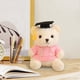 thumbnail image 4 of Oso de peluche con sudadera, regalo de graduación, adorable juguete de oso, regalo de cumpleaños, oso de peluche con sudadera, tela de felpa suave, regalo perfecto para la temporada de, 4 of 9