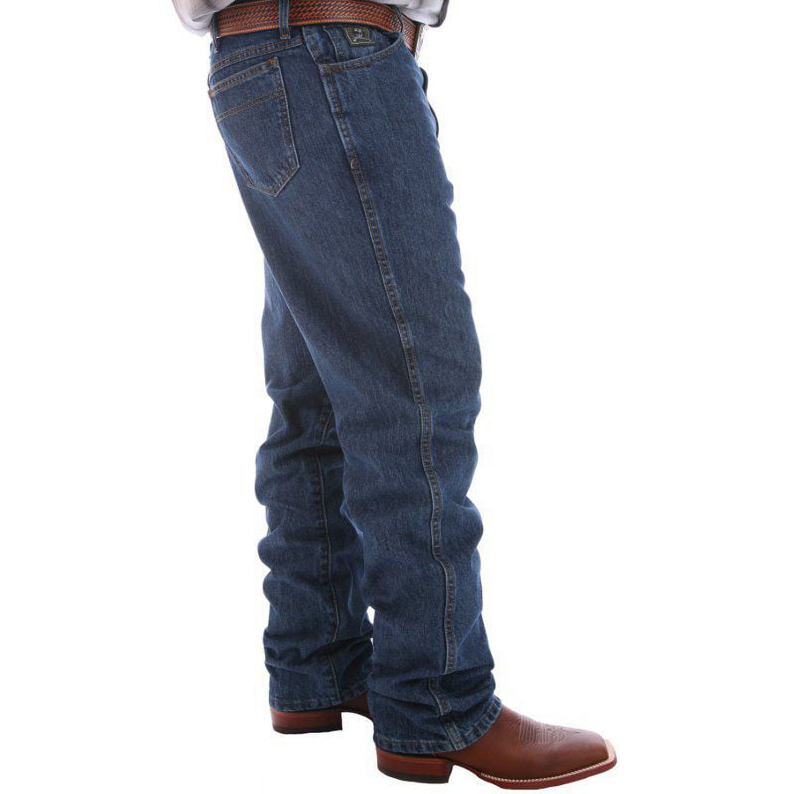 Cinch Men's Green Label Relaxed Fit Dark Stonewash Jeans Dark Stone 33W x 34L  US - image 4 of 4