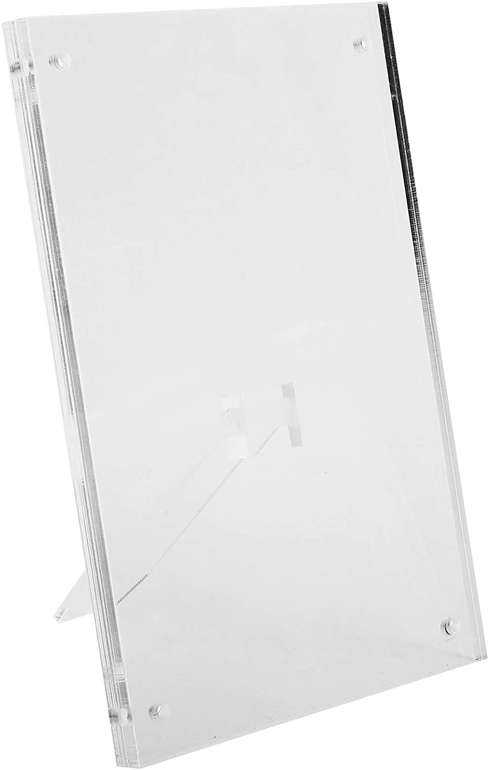 Clear Acrylic Picture Frame with Photo Frame Support Stand 4x6inch,5x7inch 