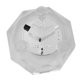 thumbnail image 4 of Transparent LED Lamp White Light Crystal Glass Display Base Stand Holder Round with US Adapter, 4 of 5
