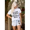 thumbnail image 4 of Rough Roads Beautiful Places Inspired Women's Plus Size Graphic Tee Brisco Brands 5X, 4 of 5