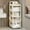L.Clear, variant on 4-Tier Transplastic Rolling Storage Cart with Wheels, Multi Layer Clear Plastic Storage Trolley Organizer, Movable Utility Shelf for Kitchen Bathroom Living Room Floor Clear