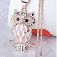 thumbnail image 2 of Jinsinto Jewelry Crystal Opal Owl Pendant Chain Necklace, 2 of 7