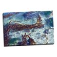 thumbnail image 2 of Gango Home Decor Mermaid Tresses II by Rita Crane (Ready to Hang); One 36x24in Hand-Stretched Canvas, 2 of 4
