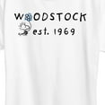 thumbnail image 3 of Peanuts - Woodstock 1969 - Women's Short Sleeve Graphic T-Shirt, 3 of 6