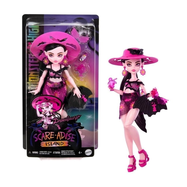 Muñeca Monster High Isla del Terror Draculaura