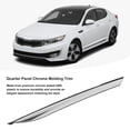 thumbnail image 3 of Quarter Panel Molding Trim,  Quarter Panel  Molding Trim Center Pillar Rear Panel Trim Strip Replacement for Optima 2011 to 2015, 3 of 7
