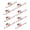 Pink, variant on Mega Cargo Control USA 2-pack Heavy Duty 2" x 30' Ratchet Strap J Hook Flatbed Truck Farm Tie Down, 3333 lbs Wll, Blue