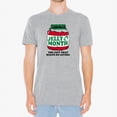thumbnail image 5 of Jelly of The Month Club, The Gift That Keeps On Giving - Funny Christmas Movie T Shirt - Large - Sport Grey, 5 of 6