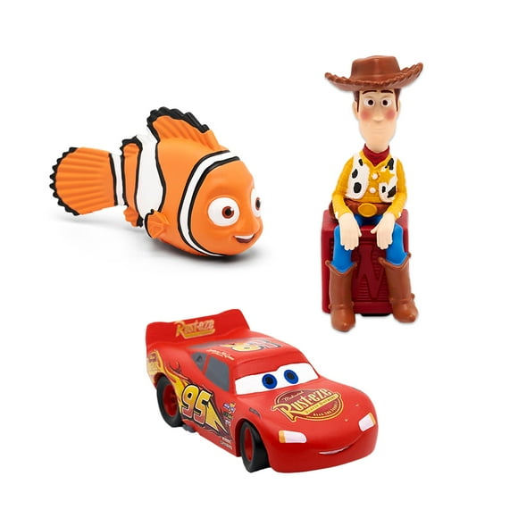 tonies Ensemble Pixar Tonies – Lightning McQueen, Nemo, Woody (Anglais)