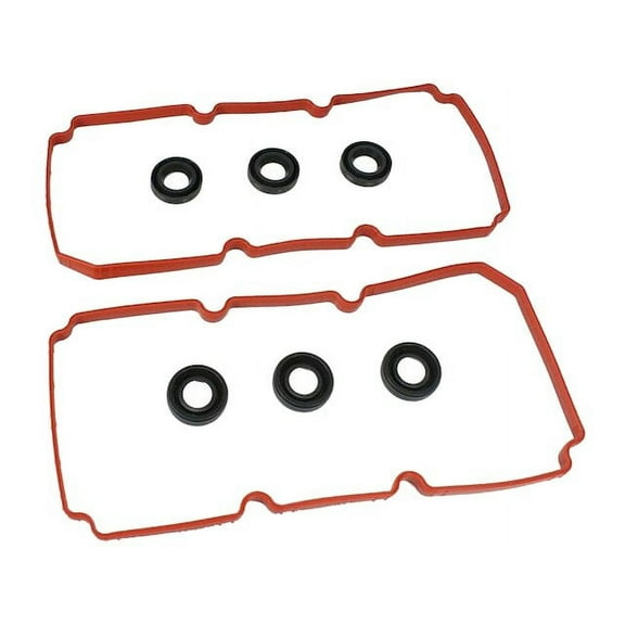 Valve Cover Gasket Set - Compatible with 2009 - 2010 Dodge Journey 3.5L V6