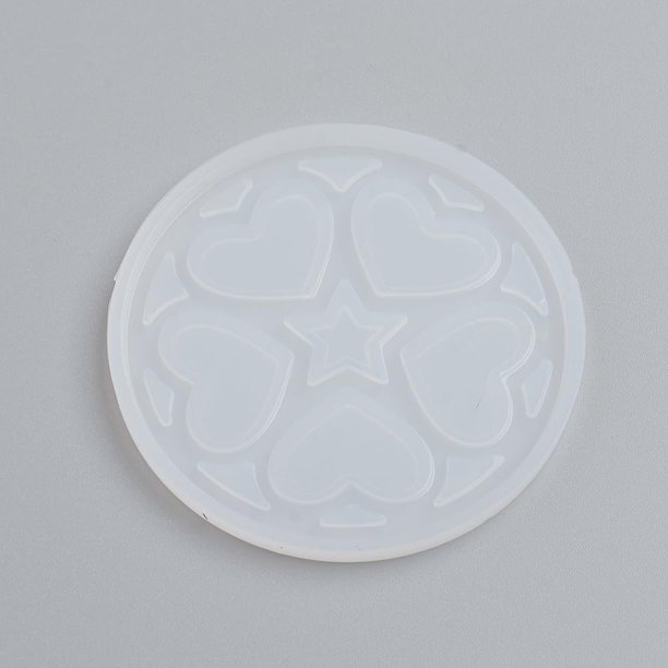 Molde de silicona para resina (1 unidad), imitación papel recortado. Ideal para decoración del hogar, manualidades y regalos elegantes para San Valentín.