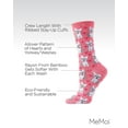 thumbnail image 3 of MeMoi Puppy Love Bamboo Blend Crew Socks - Mens - Male, 3 of 7